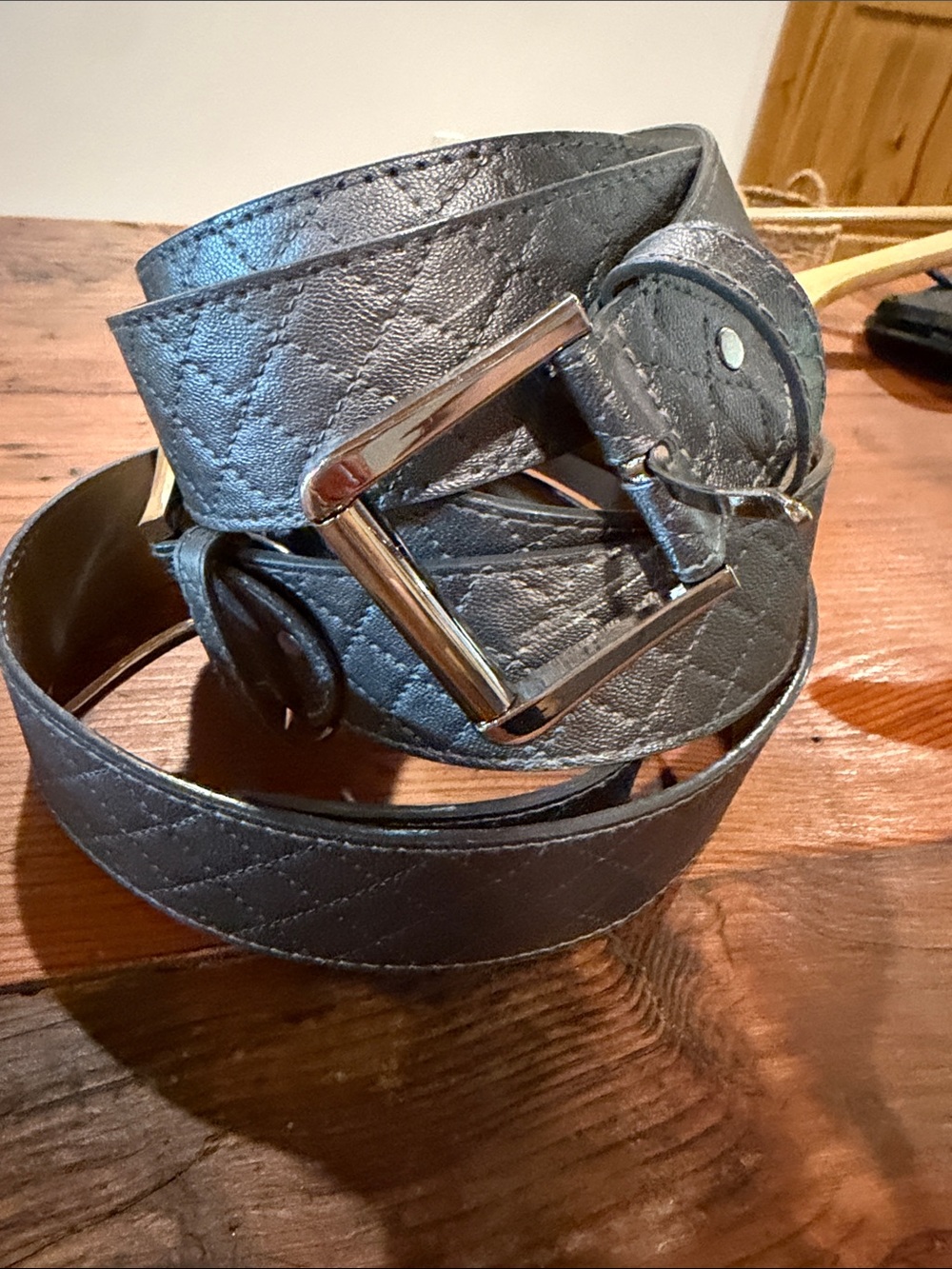 Ghodho dark grey belt